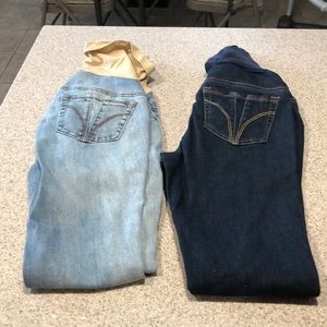 Indigo Blue Pants - Pair of maternity skinny jeans Indigo Blue Pants - Pair of maternity skinny jeans